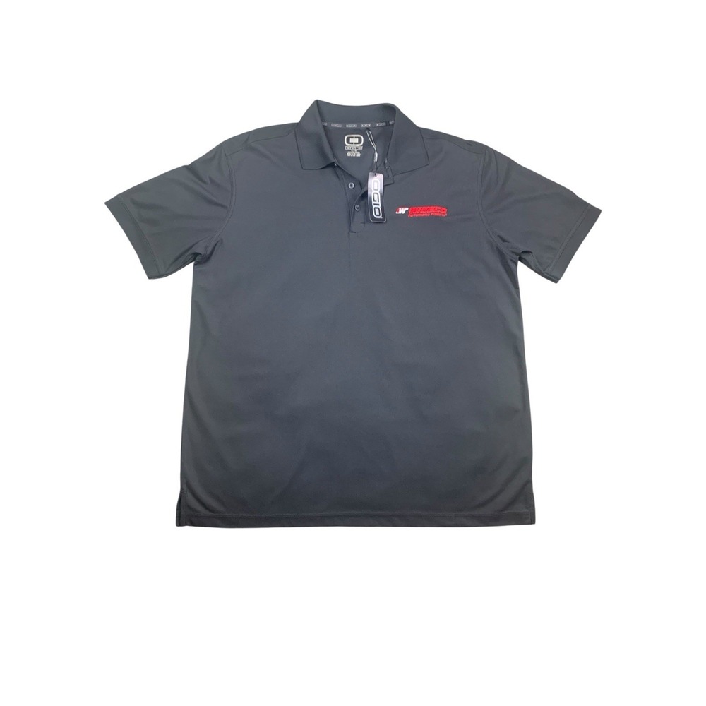 OGIO Polo Shirt Mens XL Black Performance Logo Short Sleeve NEW‎